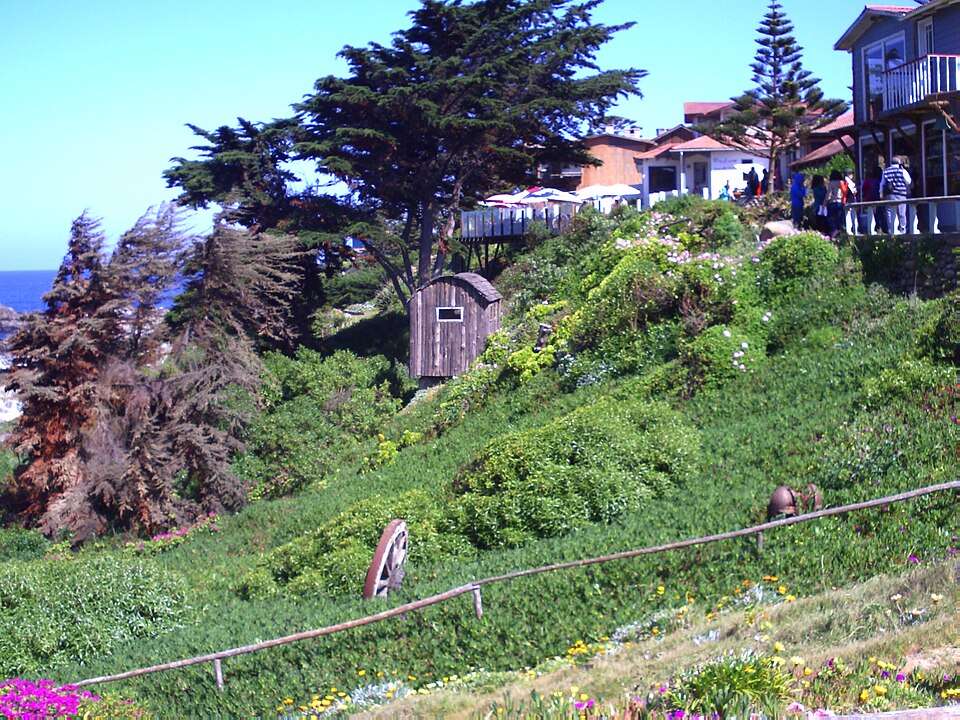Neruda's house above the sea at Isla Negra
